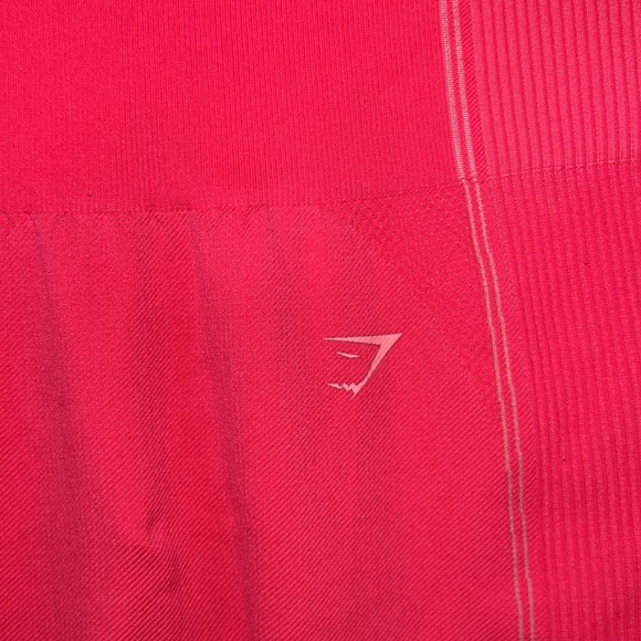 Gymshark ultra seamless high waisted neon hot pink legging medium - Picture 2 of 5